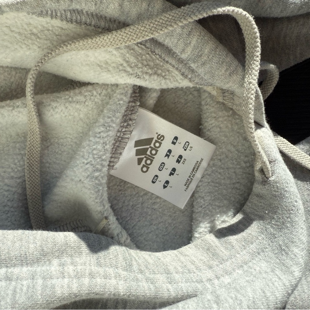 Adidas Men’s Hoodie – Size Large - Picture 3 of 5